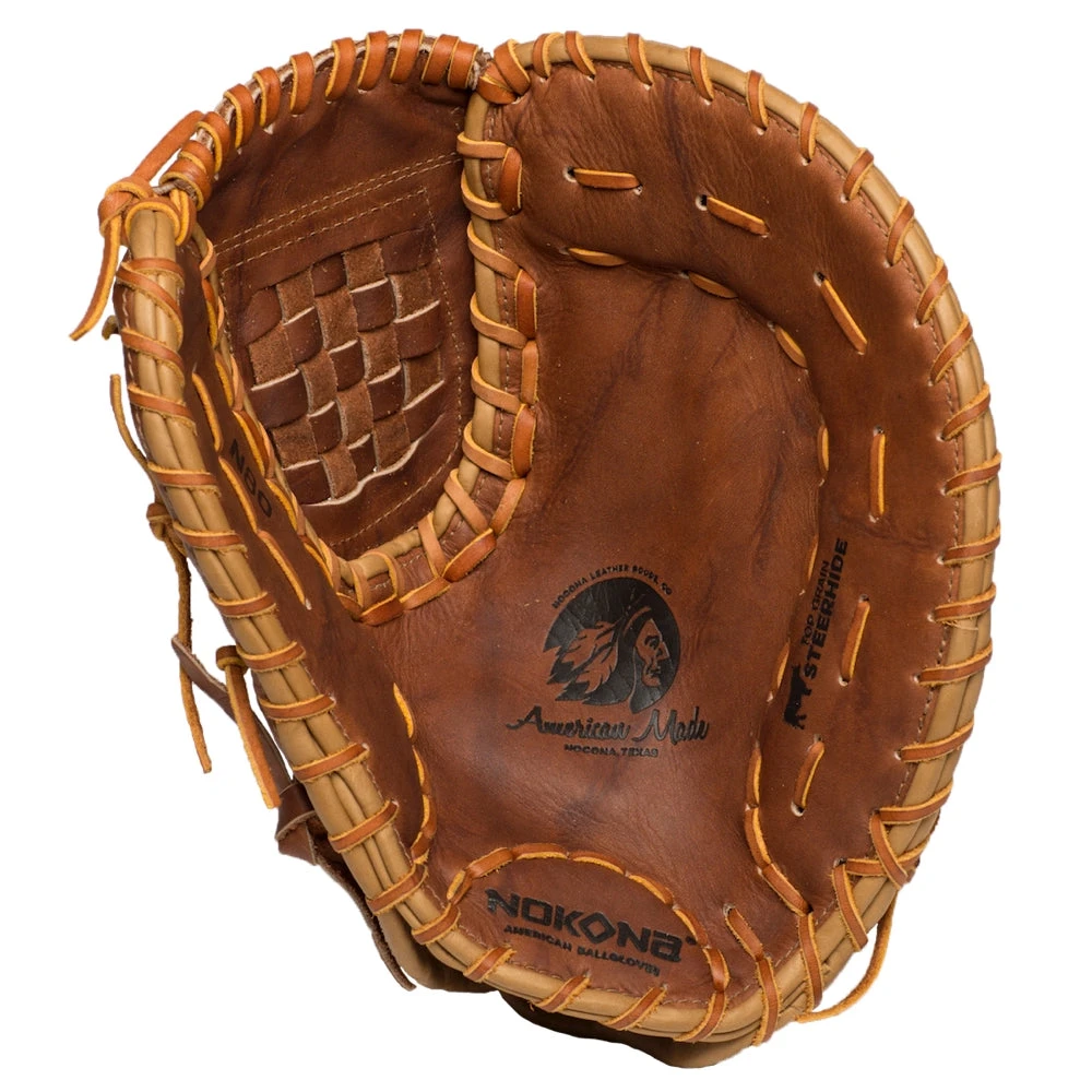 Nokona Walnut W-N80 14 Inch First Base Glove 1 Nokona Walnut W-N80 14 Inch First Base Glove