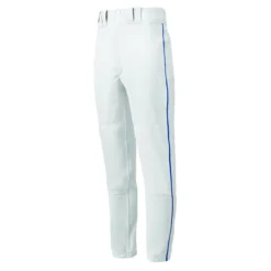 Mizuno Youth Select Piped Pant - 350149 -Baseball Bargains 350149 wh ry