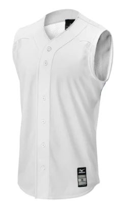 Mizuno Men's Elite Mesh Game Sleeveless Jersey | 350520 -Baseball Bargains 350520 0000
