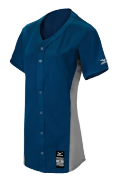 Mizuno Girls Pro Full-Button Game Jersey -Baseball Bargains 350582 5191