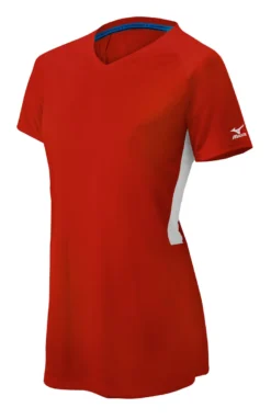 Mizuno Girls Comp Short-Sleeve V-Neck Jersey -Baseball Bargains 350584 1000
