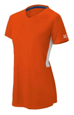 Mizuno Girls Comp Short-Sleeve V-Neck Jersey -Baseball Bargains 350584 2000