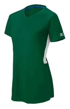 Mizuno Girls Comp Short-Sleeve V-Neck Jersey -Baseball Bargains 350584 4100