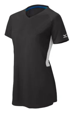 Mizuno Girls Comp Short-Sleeve V-Neck Jersey -Baseball Bargains 350584 9000