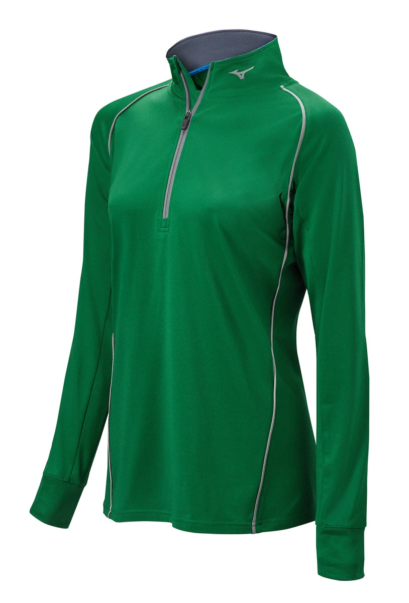 Mizuno Girls Comp 1/2 Zip Hitting Top 6 Mizuno Girls Comp 1/2 Zip Hitting Top - Image 6