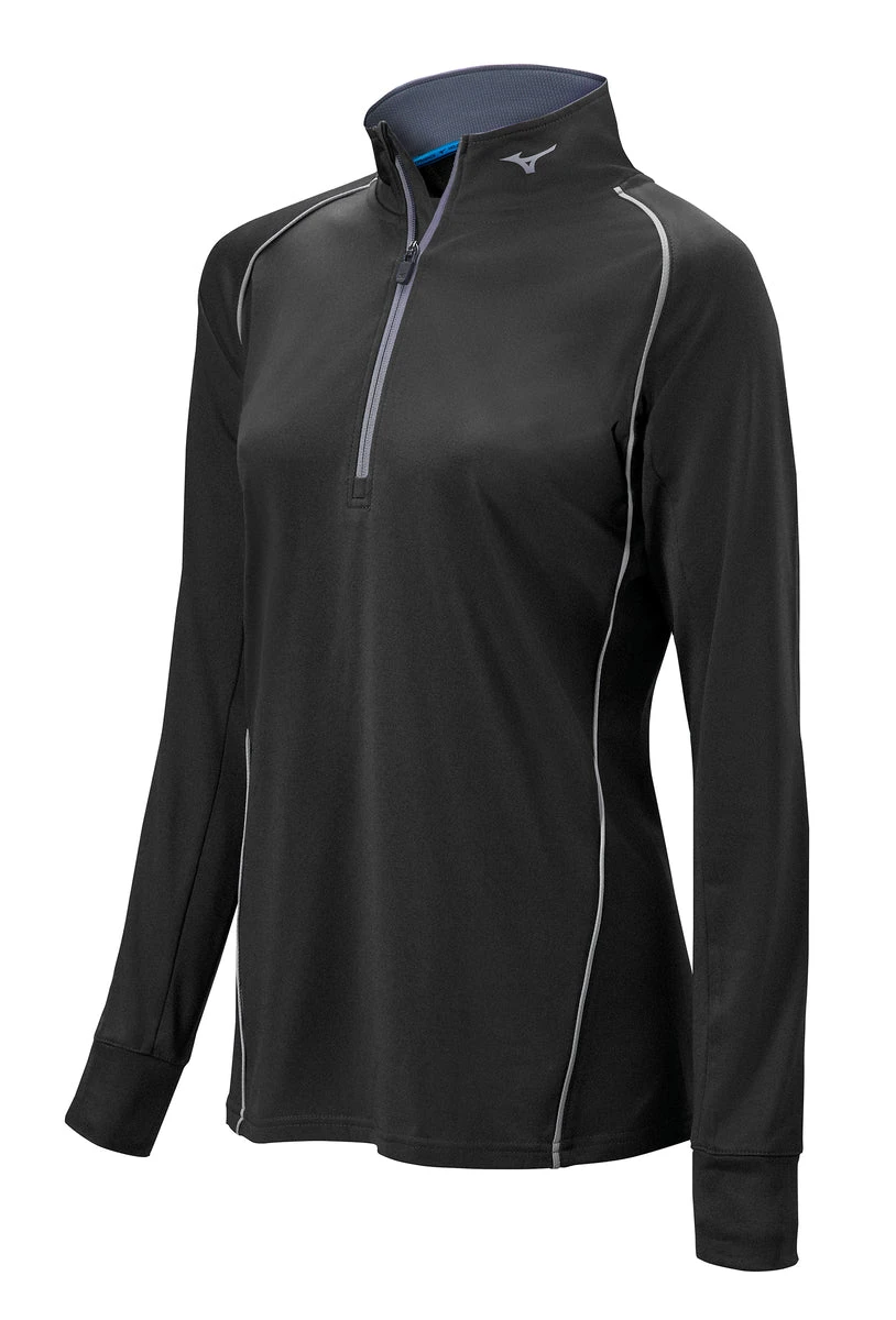 Mizuno Girls Comp 1/2 Zip Hitting Top 5 Mizuno Girls Comp 1/2 Zip Hitting Top - Image 5