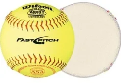 Wilson - Low - 12" ASA Girls Junior Olympics Fastpitch Softball Dozen - A9031BASA