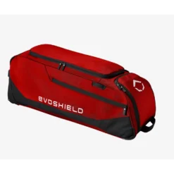 Evoshield Standout Wheeled Bag -Baseball Bargains Evo Standout wheeled bag scarlet