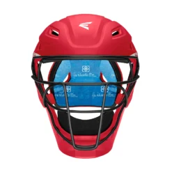 Easton Jen Schro The Very Best Fastpitch Softball Catchers Helmet -Baseball Bargains JEN SCHRO THE VERY BEST C HELMET RD A165430 Front Abe edit