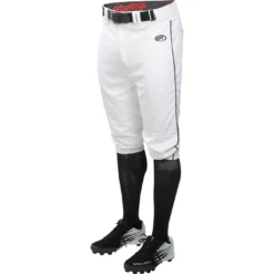 Rawlings Launch Youth Piped Knicker Pant YLNCHKPP -Baseball Bargains LNCHKPP W B 1