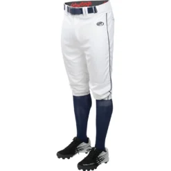 Rawlings Launch Youth Piped Knicker Pant YLNCHKPP -Baseball Bargains LNCHKPP W N