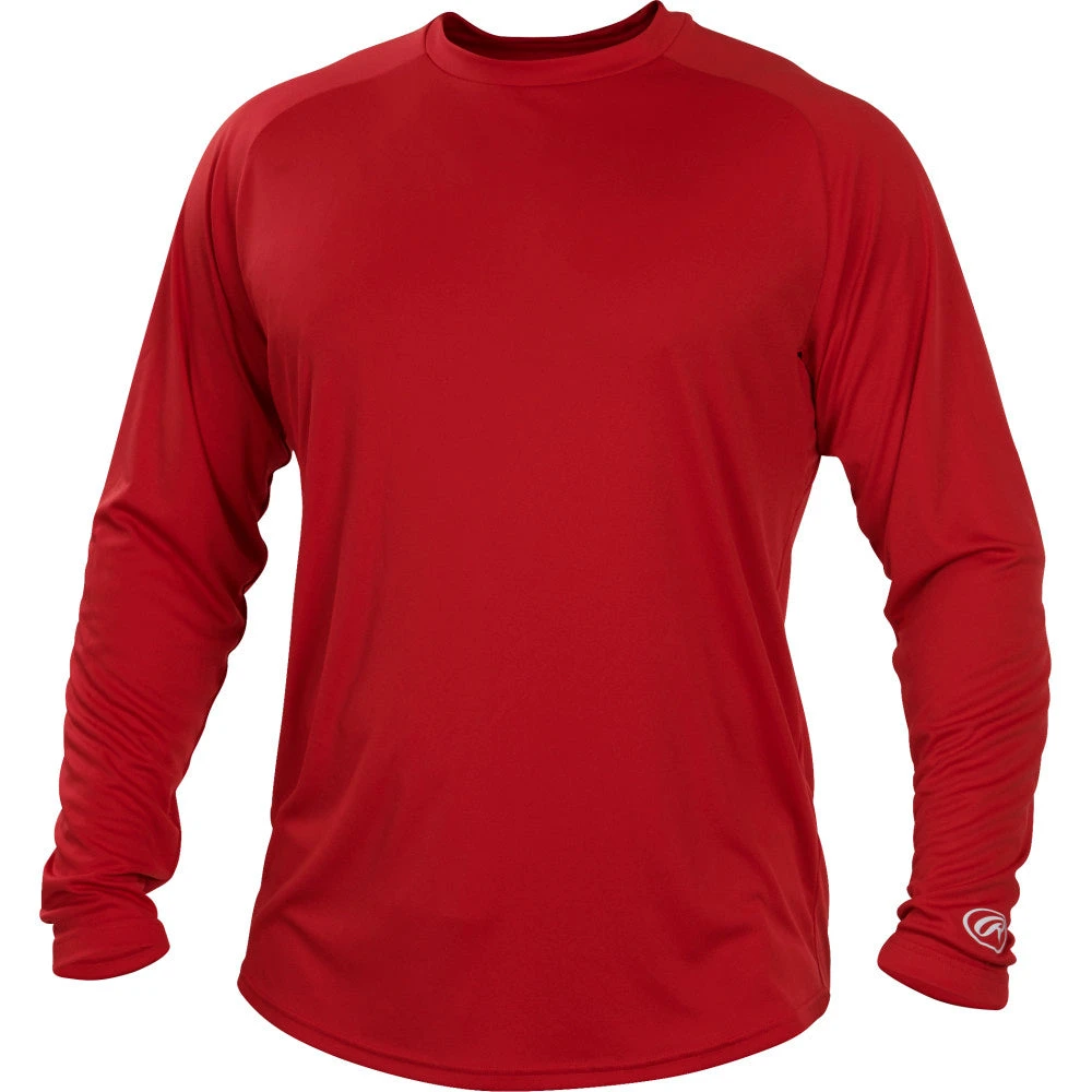 Rawlings Long Sleeve Youth Jersey YLSRT 4 Rawlings Long Sleeve Youth Jersey YLSRT - Image 4
