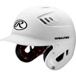 Rawlings R16 Series Matte Batting Helmet R16MS -Baseball Bargains R16M W 3 4left