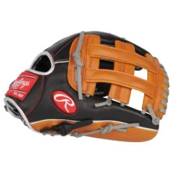 Rawlings R9 R9120U-6BT 12 Inch Youth Outfield Glove -Baseball Bargains R9120U 6BT side