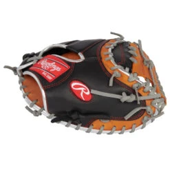 Rawlings R9 32 Inch Youth Catchers Mitt R9CMU-23BT -Baseball Bargains R9CMU 23BT side