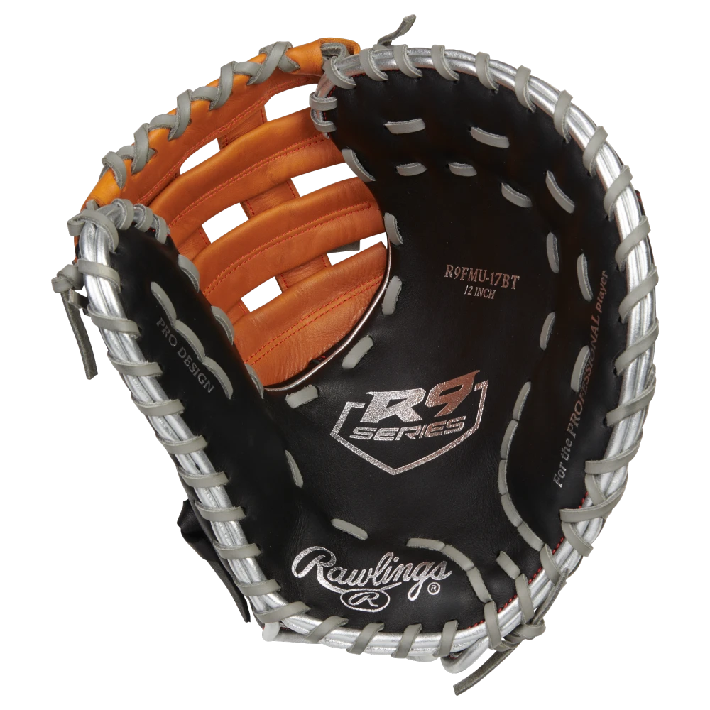 Rawlings R9 R9FMU-17BT 12 Inch Youth First Base Glove 1 Rawlings R9 R9FMU-17BT 12 Inch Youth First Base Glove