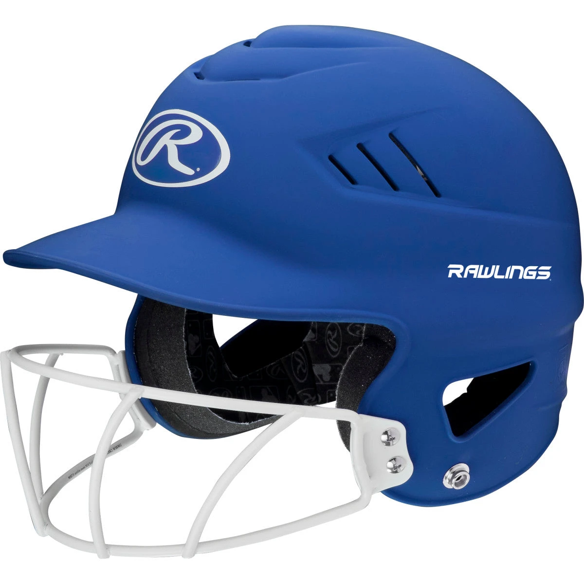 Rawlings Coolflo Highlighter Batting Helmet W/ Softball Mask 5 Rawlings Coolflo Highlighter Batting Helmet W/ Softball Mask - Image 5
