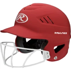 Rawlings Coolflo Highlighter Batting Helmet W/ Softball Mask 15 Rawlings Coolflo Highlighter Batting Helmet W/ Softball Mask -Baseball Bargains RCFHLFG MS 3quarterleft
