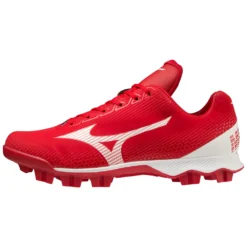 Mizuno Wave Lightrevo JR Baseball Cleats 9 Mizuno Wave Lightrevo JR Baseball Cleats -Baseball Bargains RED ffe9a727 0ef9 432c 9015 c006b676e13f