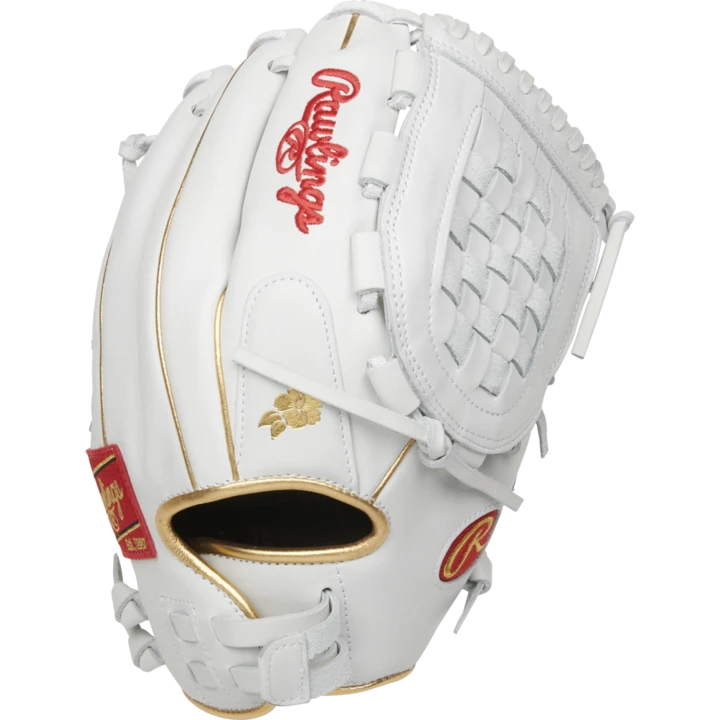 Rawlings Liberty Advanced 12.5 Inch White Fastpitch Glove RLA125KRG 2 Rawlings Liberty Advanced 12.5 Inch White Fastpitch Glove RLA125KRG - Image 2