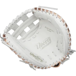 Rawlings Liberty Advanced 33 Inch White Fastpitch Catchers Mitt RLACM33RG