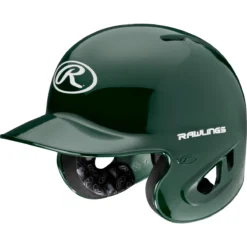 Rawlings 90MPH Clear-Coat Alpha-Sized Batting Helmet | S90PA -Baseball Bargains S90PA DG 3 4 left