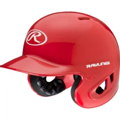 Rawlings 90MPH Clear-Coat Alpha-Sized Batting Helmet | S90PA -Baseball Bargains S90PA S 3 4 left