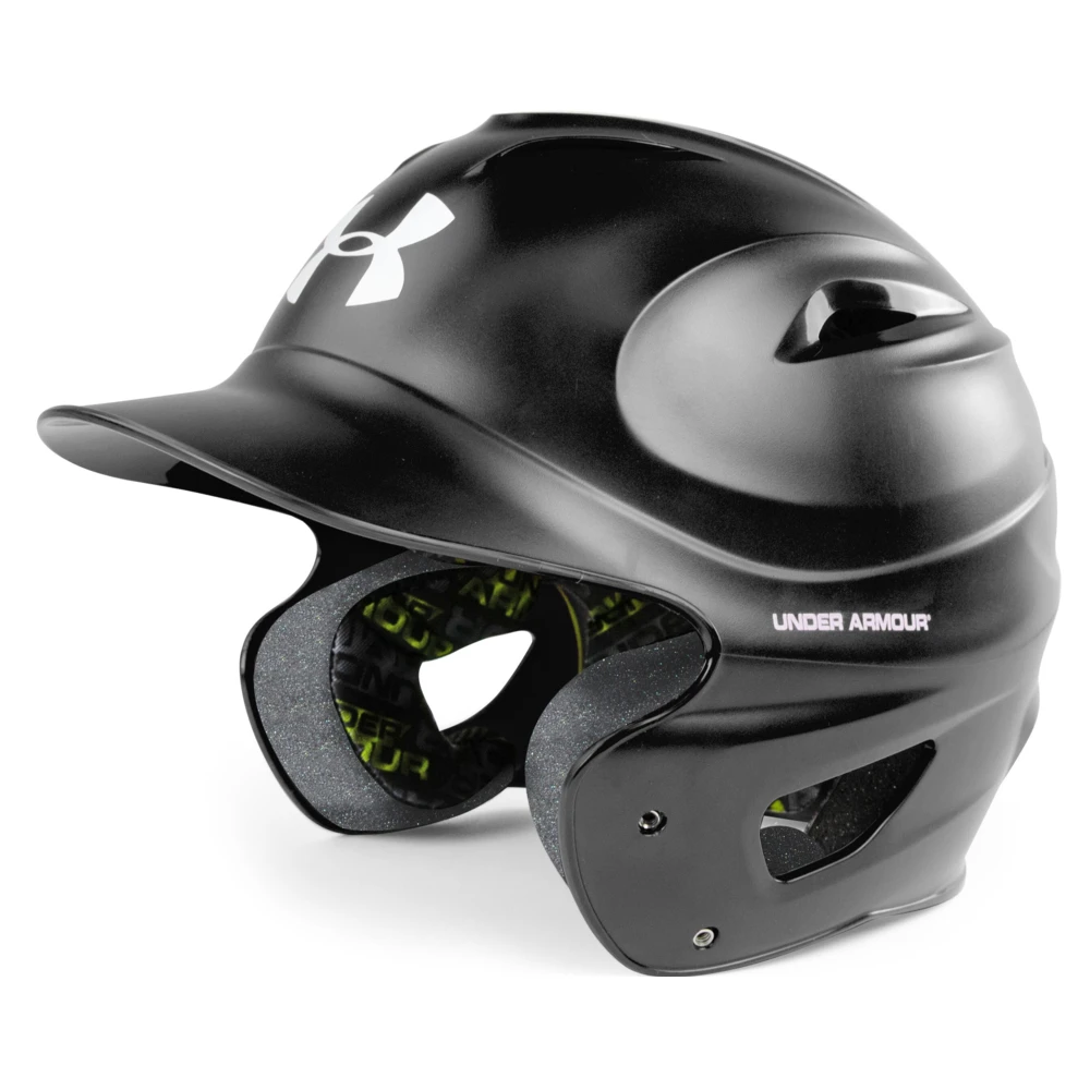 Under Armour Matte Molded Adult Baseball Helmet UABH-100MM 2 Under Armour Matte Molded Adult Baseball Helmet UABH-100MM - Image 2