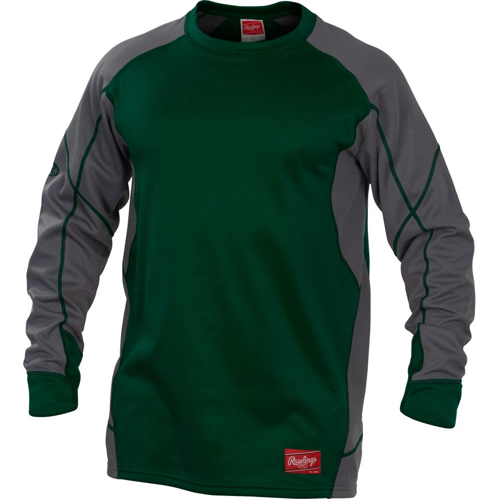 Rawlings Youth Dugout Fleece Pullover YUDFP4 4 Rawlings Youth Dugout Fleece Pullover YUDFP4 - Image 4