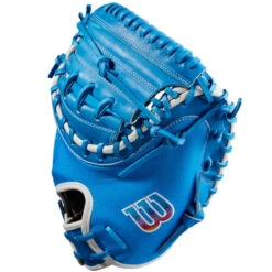 Wilson A2000 Autism Speaks CM33 33 Inch Catchers Mitt -Baseball Bargains WBW100848 2 A2000 C LTM CM33 33 AutismSpeaksBlue.png.cq5dam.web .1200.1200 1008x a6790164 e639 4fea b555 fde2512ca7bd