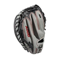 Wilson A500 32 Inch Youth Catchers Mitt -Baseball Bargains WBW100907 3 A500 BB 32 Boys Black Grey Red.png.cq5dam.web .1200.1200