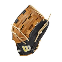 Wilson A2000 1799SS 12.75 Inch Outfield Glove 6 Wilson A2000 1799SS 12.75 Inch Outfield Glove -Baseball Bargains WBW100975 2 A2000 OF 1799SS 1275 BlackSS SaddleTan Yellow.png.cq5dam.web .1200.1200