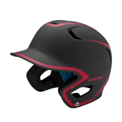 Easton Z5 2.0 Matte Two-Tone Baseball Helmet -Baseball Bargains Z5 2.0 HELMET MATTE 2TONE BKRD A168508BKRD 3QTR L
