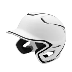 Easton Z5 2.0 Matte Two-Tone Baseball Helmet -Baseball Bargains Z5 2.0 HELMET MATTE 2TONE WHBK A168508WHBK 3QTR L