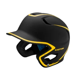 Easton Z5 2.0 Matte Two-Tone Baseball Helmet -Baseball Bargains Z5 2.0 HELMET MATTE 2TONE A168508 BKGD 3QTR L
