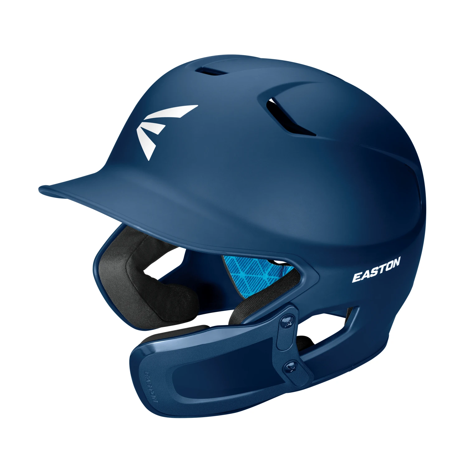 Easton Z5 Matte Solid Baseball Helmet With Universal Jaw Guard 6 Easton Z5 Matte Solid Baseball Helmet With Universal Jaw Guard - Image 6