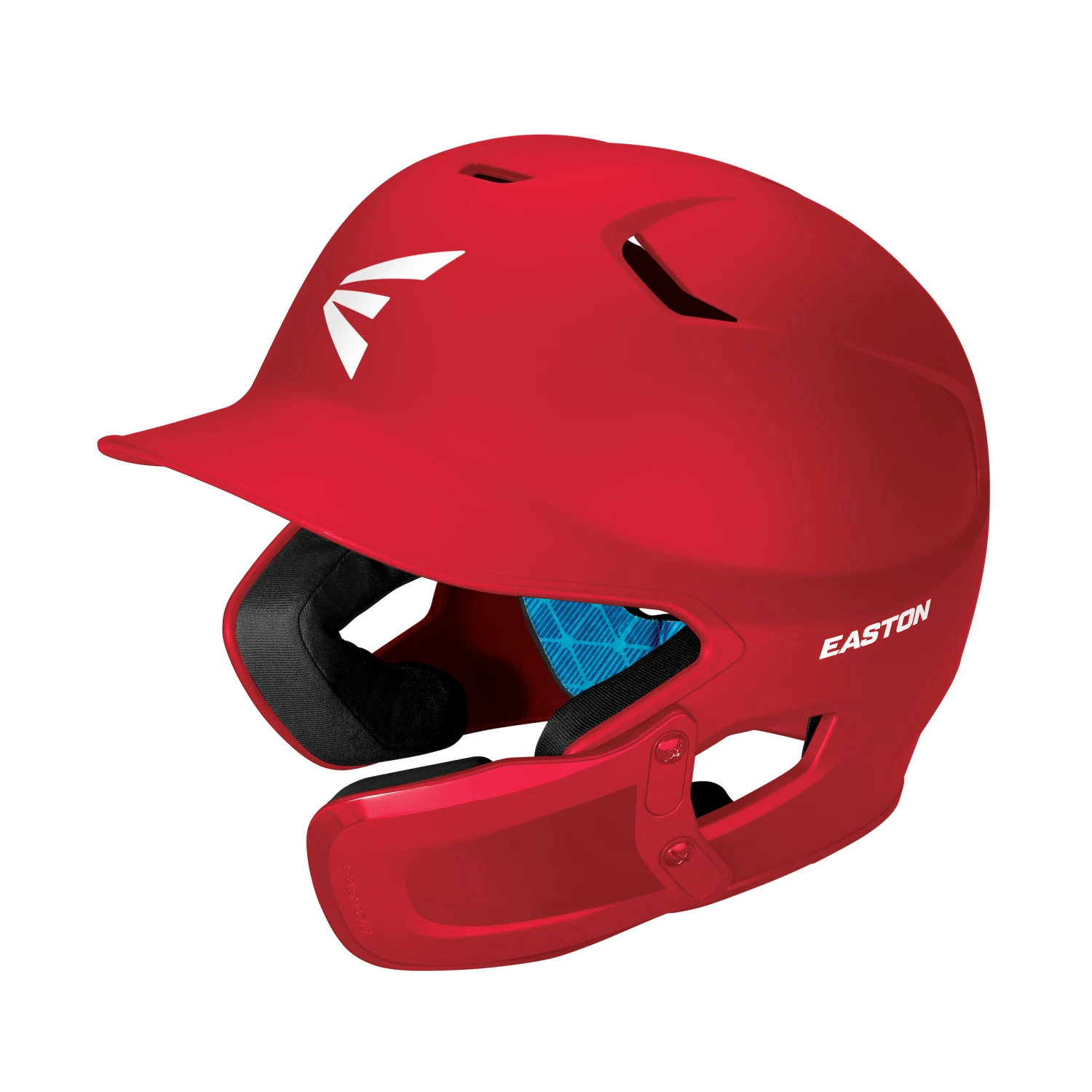 Easton Z5 Matte Solid Baseball Helmet With Universal Jaw Guard 7 Easton Z5 Matte Solid Baseball Helmet With Universal Jaw Guard - Image 7