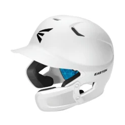 Easton Z5 Matte Solid Baseball Helmet With Universal Jaw Guard 12 Easton Z5 Matte Solid Baseball Helmet With Universal Jaw Guard -Baseball Bargains Z5 2.0 HELMET MATTE UNI JAW GUARD A168539WH 3QTR L