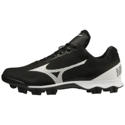 Mizuno Wave Lightrevo Molded Baseball Cleats -Baseball Bargains black 09b07ba6 e6b4 4d76 917b 31128c1f442c