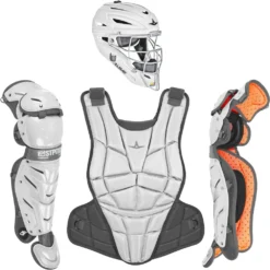 All-Star All Star AFX Fastpitch Catchers Set CKW-AFX 18 All-Star All Star AFX Fastpitch Catchers Set CKW-AFX -Baseball Bargains ckwafx whitegraphite