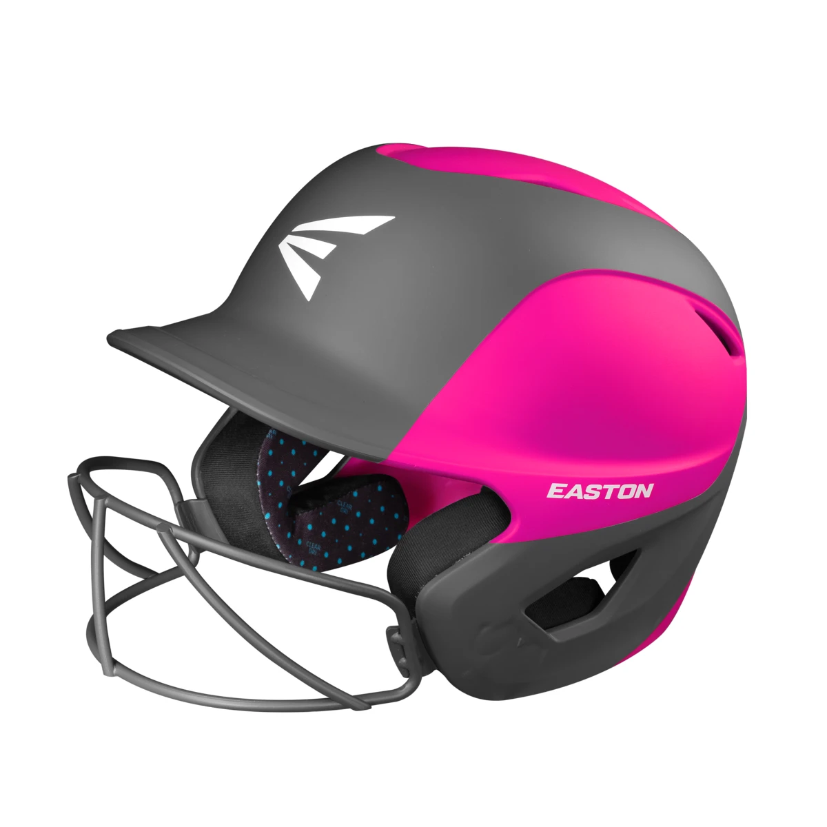 Easton Ghost Matte Two Tone Fastpitch Softball Helmet With Mask 7 Easton Ghost Matte Two Tone Fastpitch Softball Helmet With Mask - Image 7