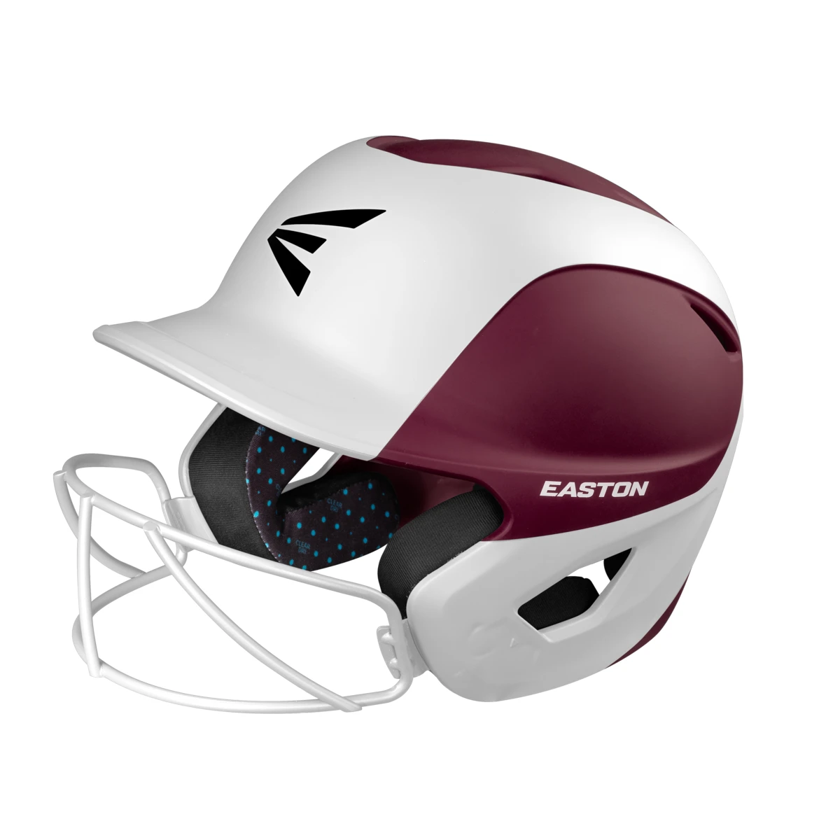 Easton Ghost Matte Two Tone Fastpitch Softball Helmet With Mask 4 Easton Ghost Matte Two Tone Fastpitch Softball Helmet With Mask - Image 4