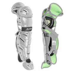 All-Star All Star LG912S7X Youth System7 Axis Leg Guards 13.5 Inch -Baseball Bargains lg1216s7x sv 1