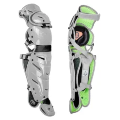 All-Star All Star Adult System7 Axis LG40SPRO 15.5 Inch Leg Guards -Baseball Bargains lg40pro sv 2