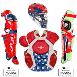 All-Star All Star Adult System7 Axis USA Pro Catchers Gear Set | CKCCPRO1X-USA