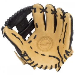 Under Armour Genuine Pro 11.5" Infield Glove UAFGGP-1150I -Baseball Bargains under armour baseball glove genuine pro uafggp 1150i black cream inset2