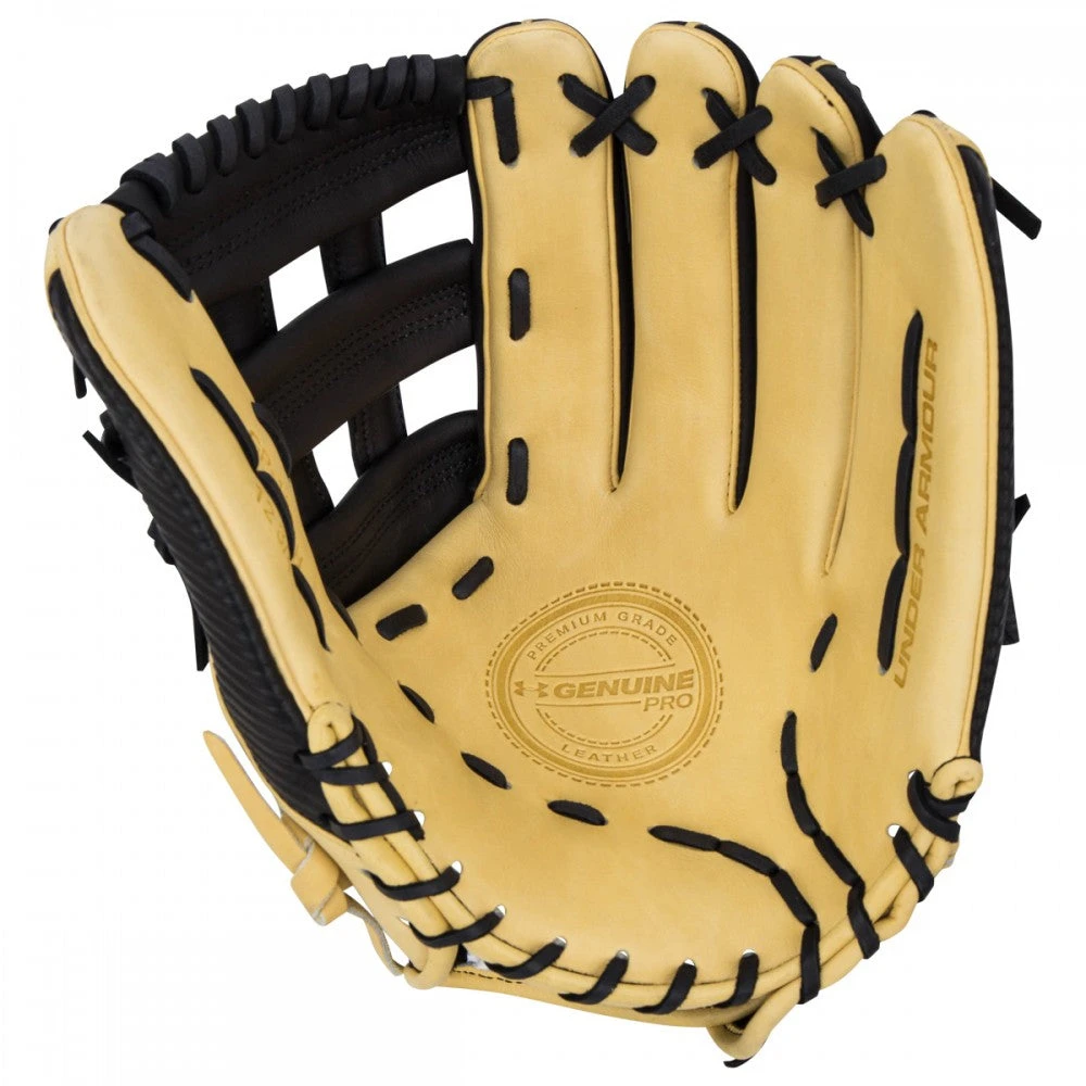 Under Armour Genuine Pro 12.75" Outfield Glove UAFGGP-1275H 1 Under Armour Genuine Pro 12.75" Outfield Glove UAFGGP-1275H